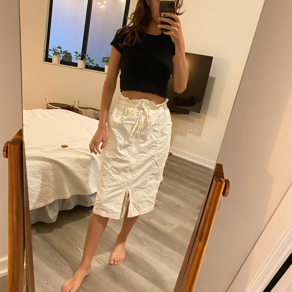 Free People Cargo skirt